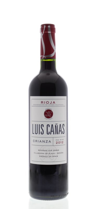 Bodegas Luis Canas Crianza 2012 Front Bottle Shot