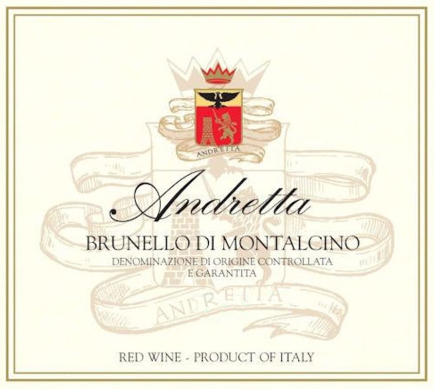Vitanza Brunello di Montalcino Andretta 2010 Front Label