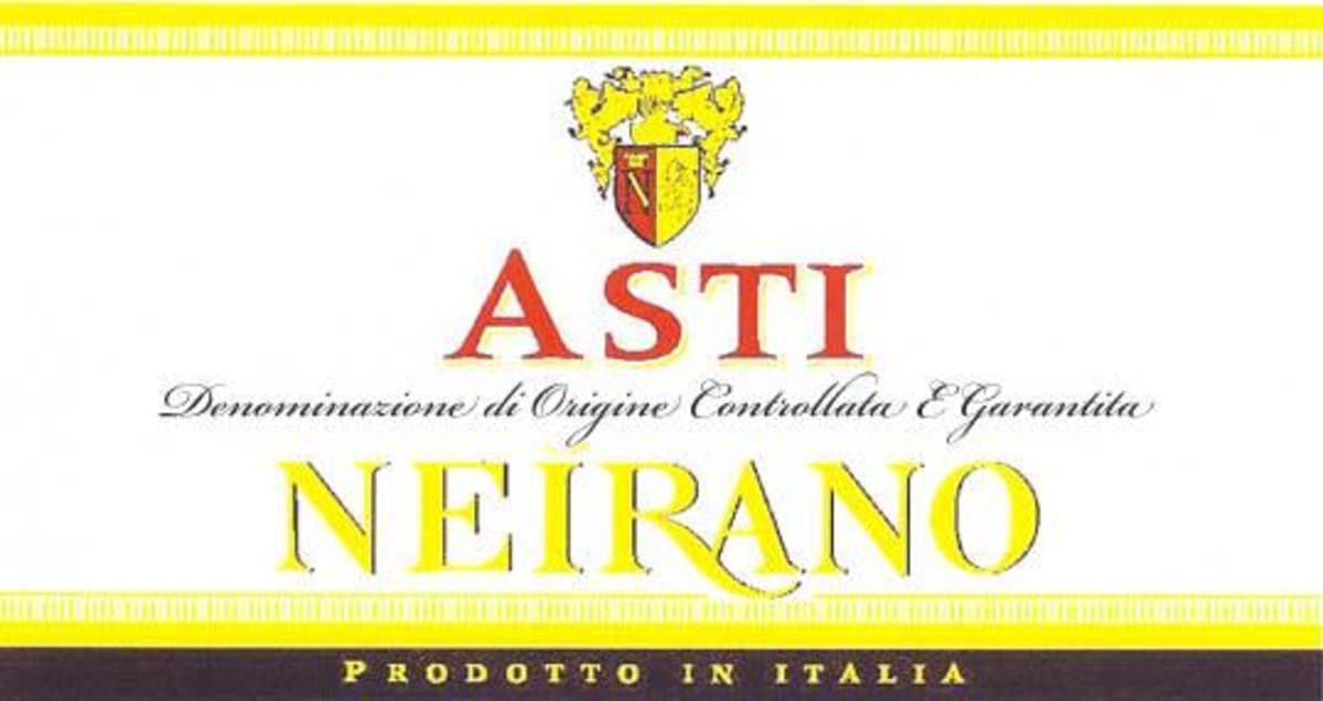 Neirano Asti Front Label