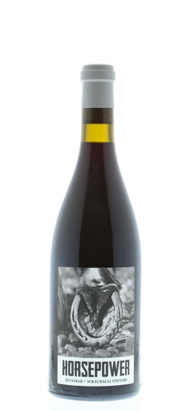 Horsepower Vineyards Sur Echalas Vineyard Syrah 2013 Front Bottle Shot