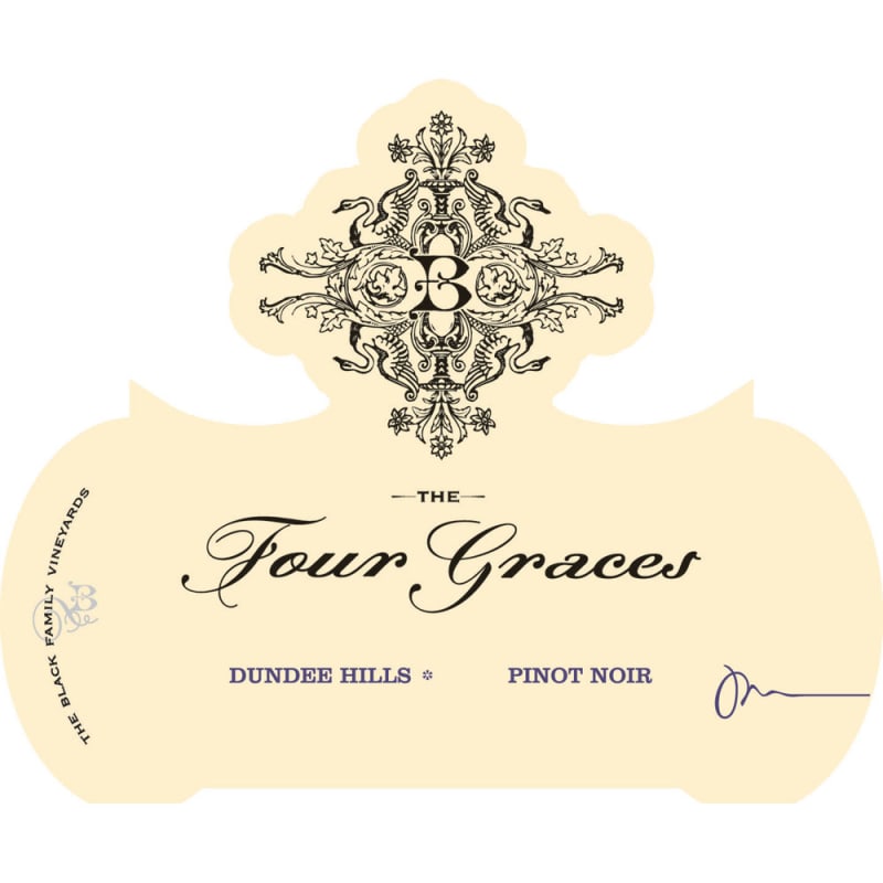 Four Graces Reserve Pinot Noir 2014 Front Label