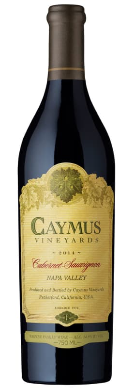 Caymus Napa Valley Cabernet Sauvignon (1.5 Liter Magnum) 2014 Front Bottle Shot