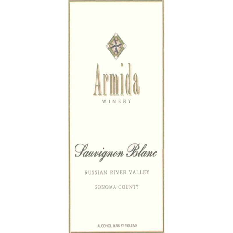 Armida Russian River Sauvignon Blanc 2015 Front Label