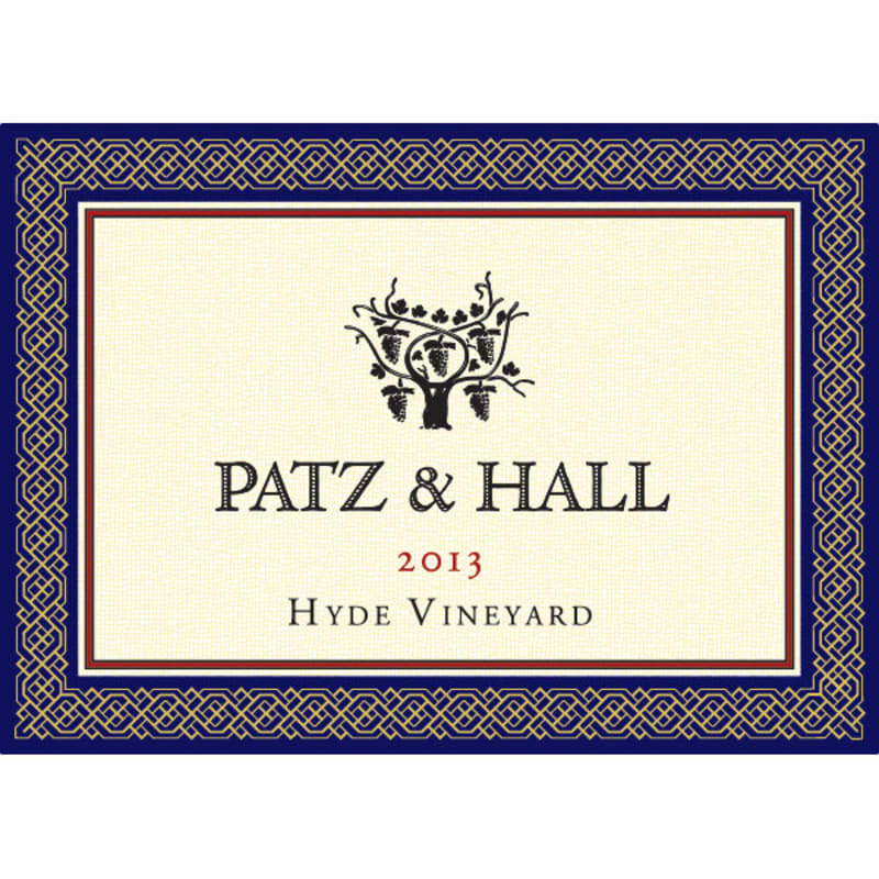 Patz & Hall Hyde Vineyard Chardonnay (1.5 Liter Magnum) 2013 Front Label