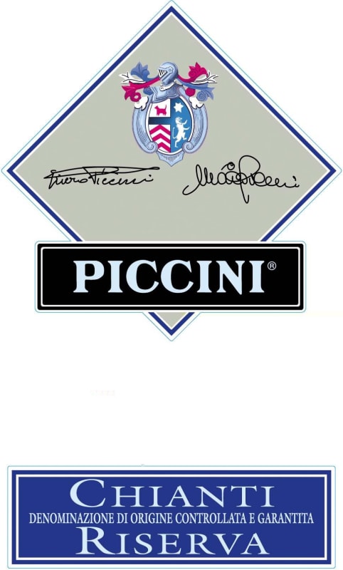 Piccini Chianti Riserva 2013 Front Label