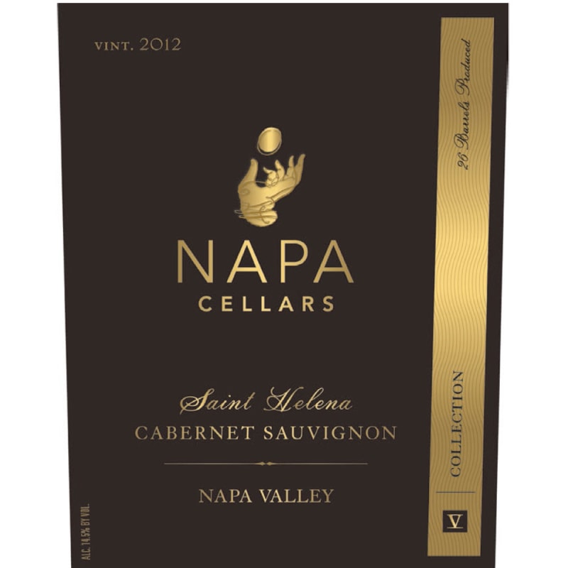 Napa Cellars V Collection Cabernet Sauvignon 2012 Front Label