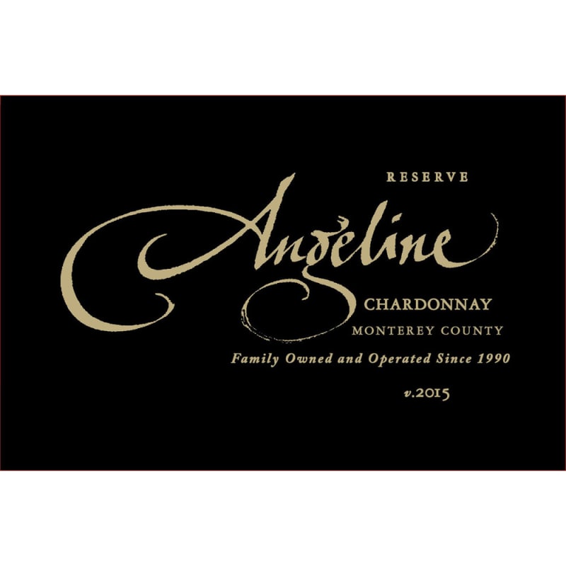Angeline Reserve Chardonnay 2015 Front Label
