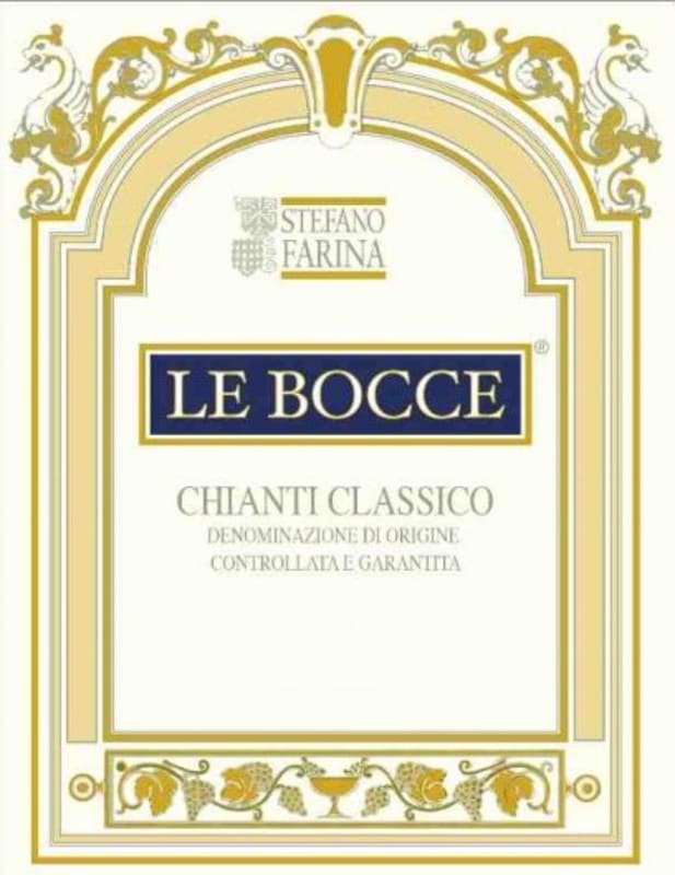 Stefano Farina Le Bocce Chianti Classico 2012 Front Label