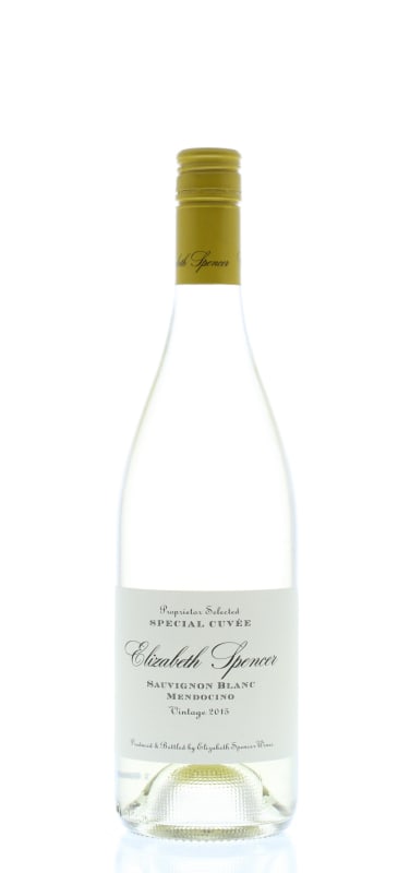 Elizabeth Spencer Mendocino Sauvignon Blanc 2015 Front Bottle Shot