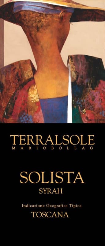Terralsole Solista Toscana Syrah 2006 Front Label