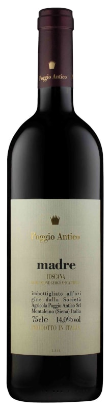 Poggio Antico Madre Toscana 2013 Front Bottle Shot