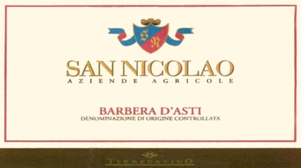 Terre Da Vino San Nicolao 2010 Front Label