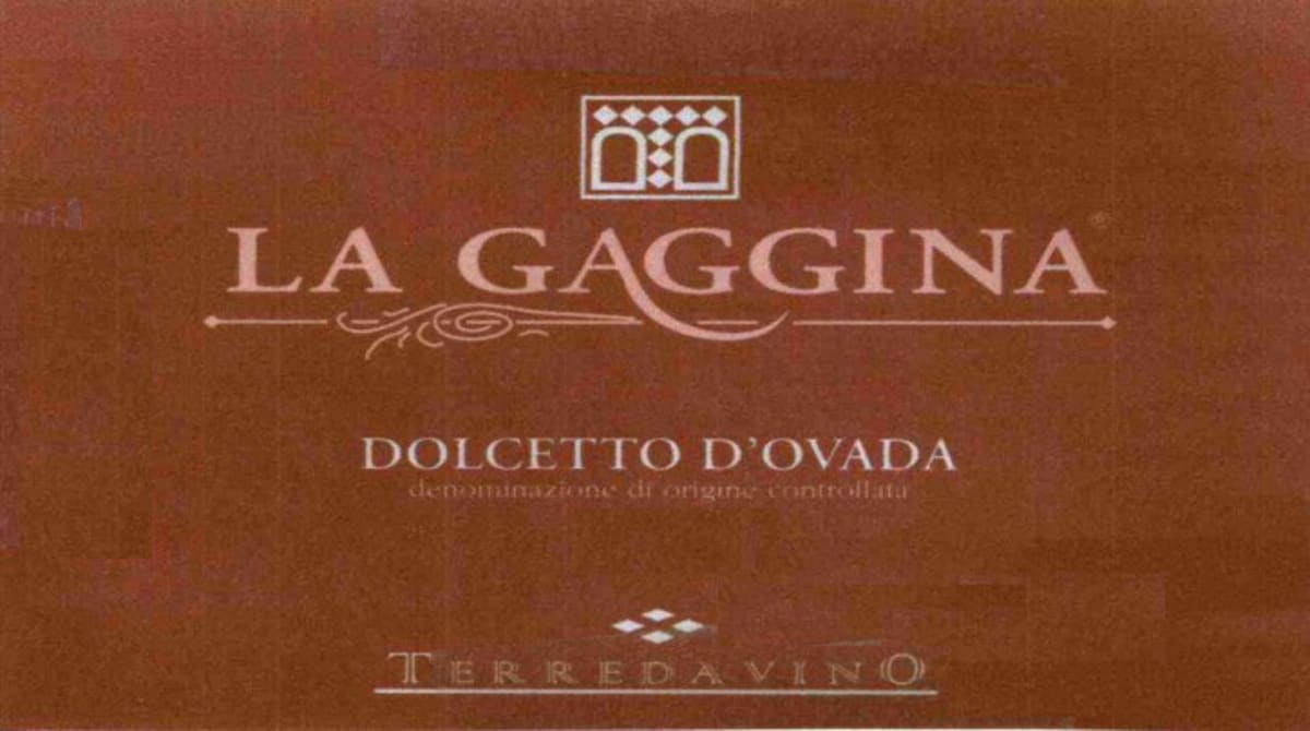 Terre Da Vino La Gaggina Dolcetto d'Ovada 2009 Front Label
