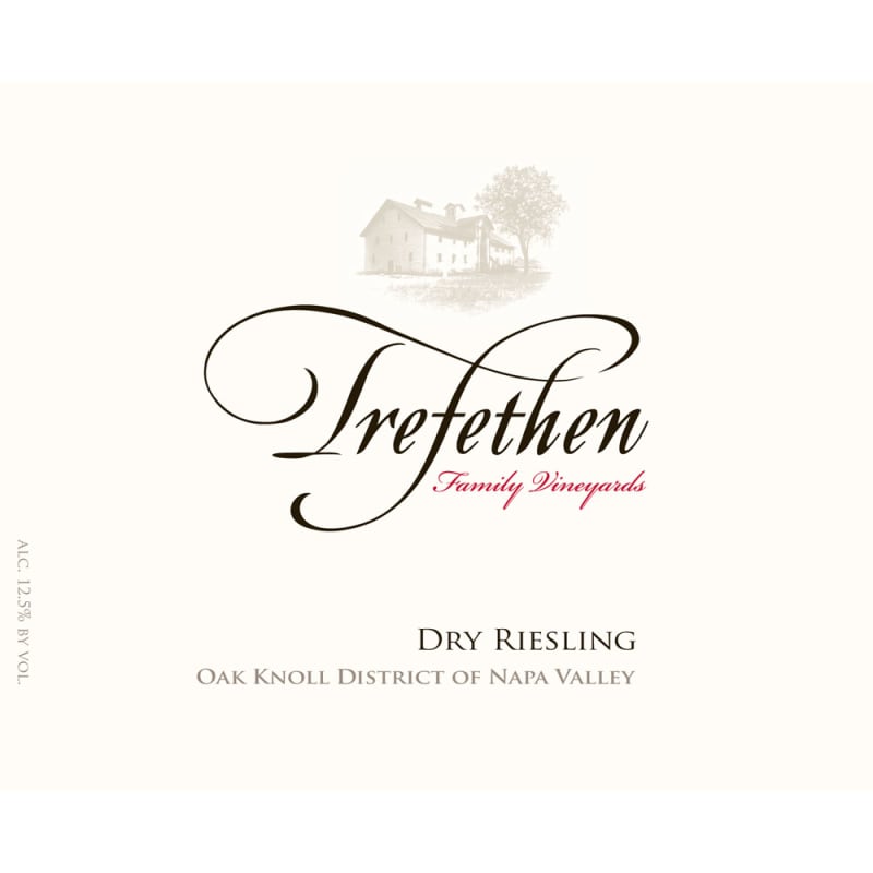 Trefethen Dry Riesling 2015 Front Label