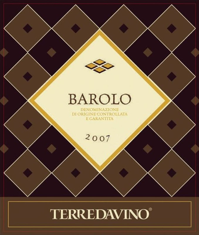 Terre Da Vino Barolo 2007 Front Label