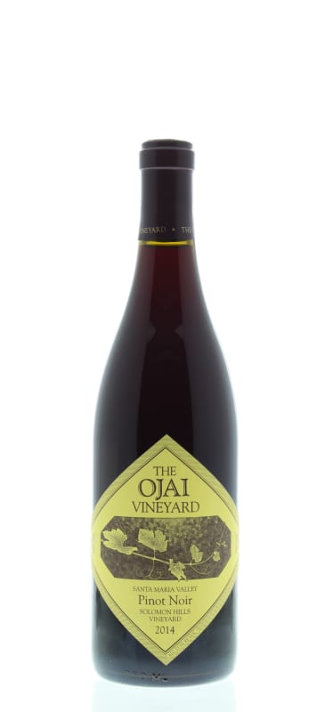Ojai Solomon Hills Pinot Noir 2014 Front Bottle Shot