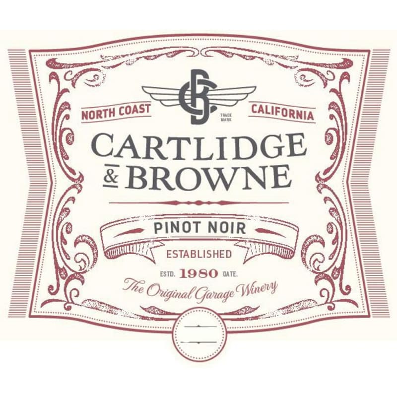Cartlidge & Browne Pinot Noir 2014 Front Label