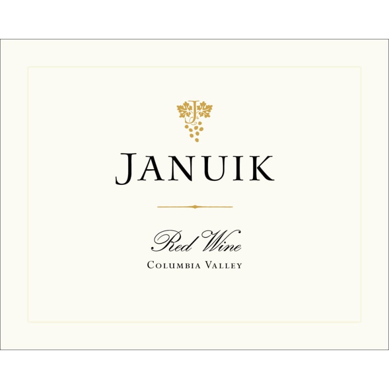 Januik Winery Columbia Valley Red 2014 Front Label