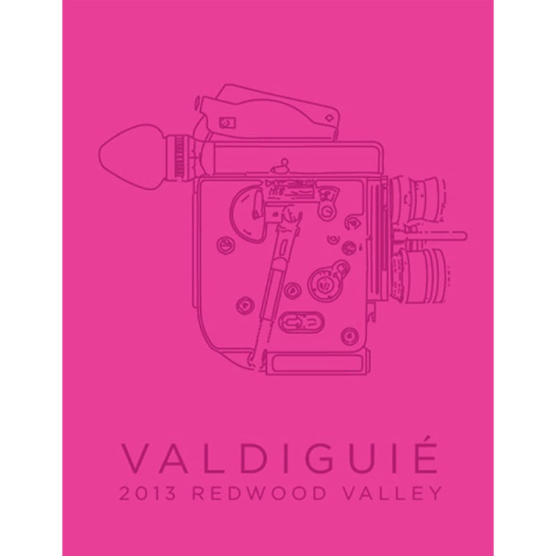 Folk Machine Valdiguie 2013 Front Label