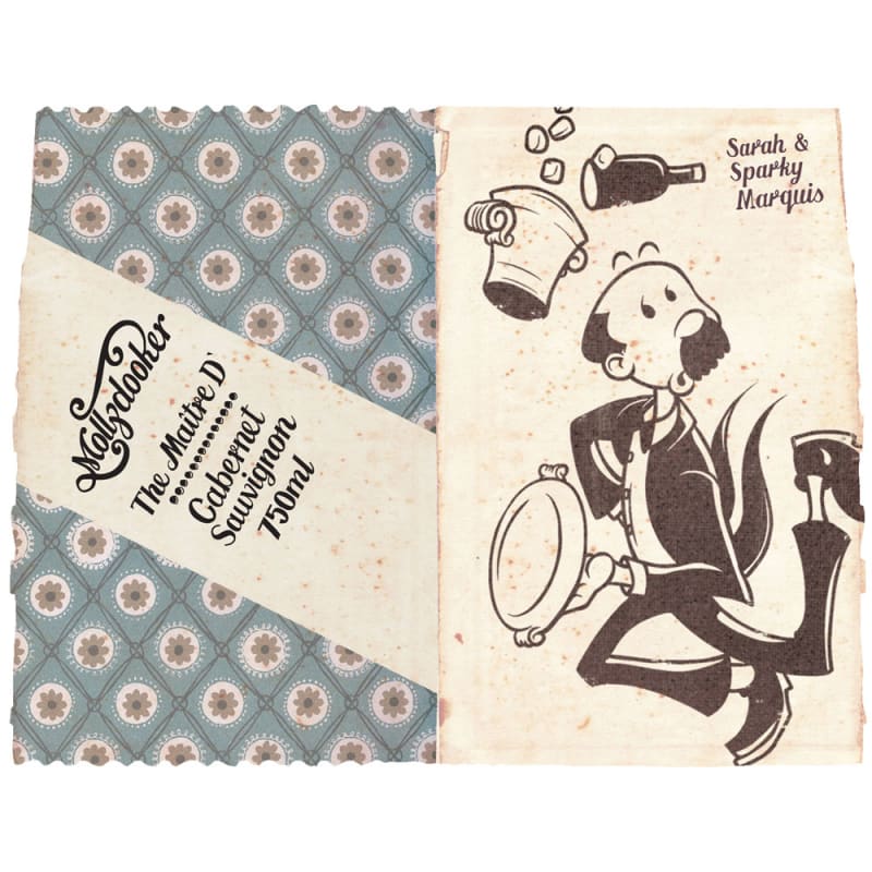Mollydooker The Maitre D' Cabernet Sauvignon 2015 Front Label
