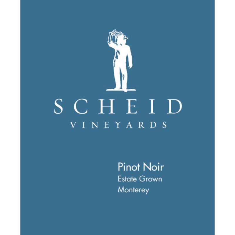 Scheid Vineyards Pinot Noir 2013 Front Label