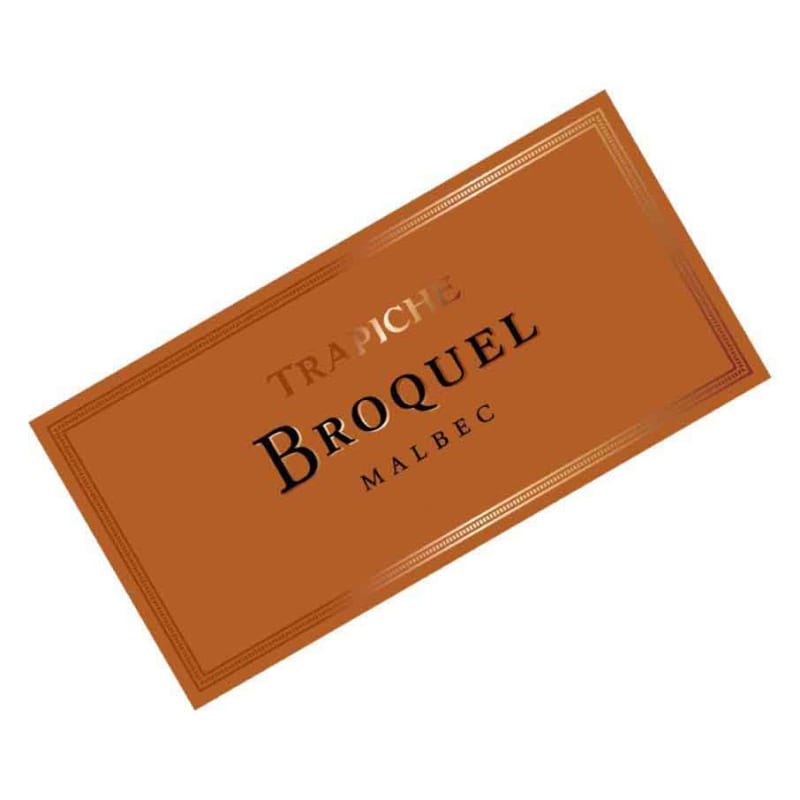 Trapiche Broquel Malbec 2014 Front Label