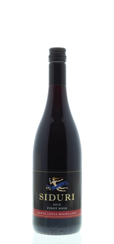 Siduri Santa Lucia Highlands Pinot Noir 2014 Front Bottle Shot