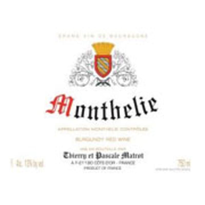 Domaine Matrot Monthelie 2013 Front Label