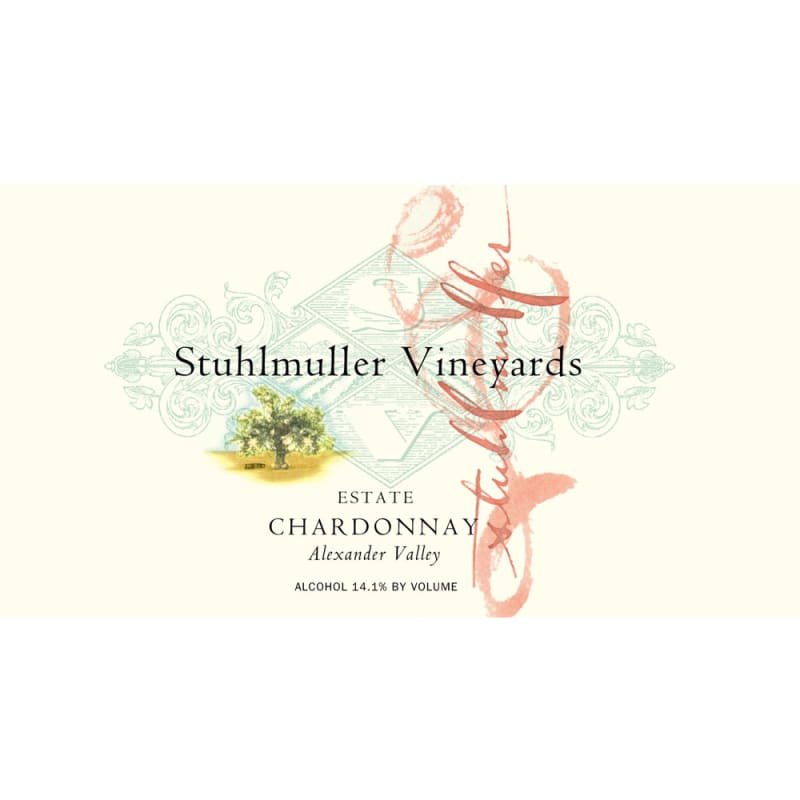 Stuhlmuller Vineyards Alexander Valley Estate Chardonnay 2013 Front Label