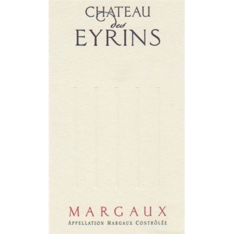 Chateau des Eyrins La Closerie des Eyrins 2011 Front Label
