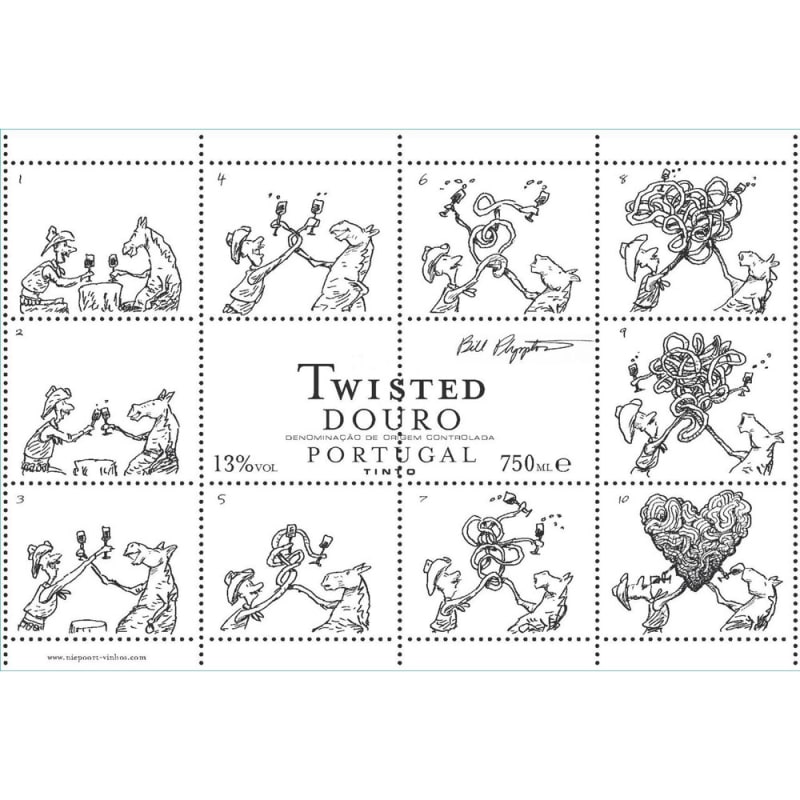 Niepoort Twisted Tinto 2014 Front Label
