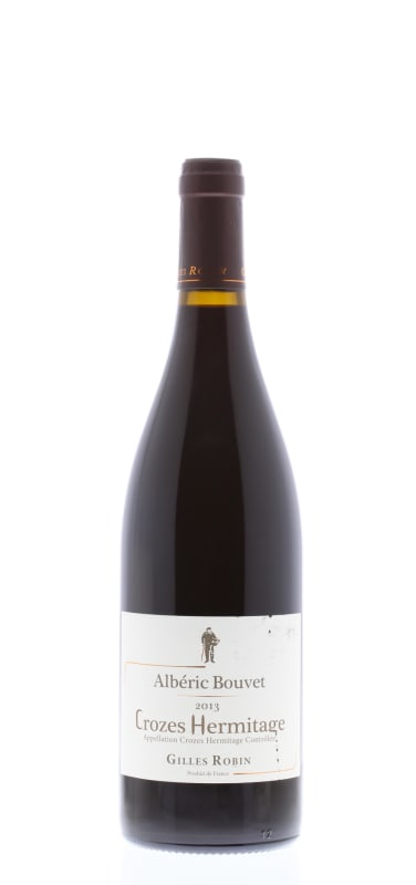 Gilles Robin Crozes-Hermitage Cuvee Alberic Bouvet 2013 Front Bottle Shot