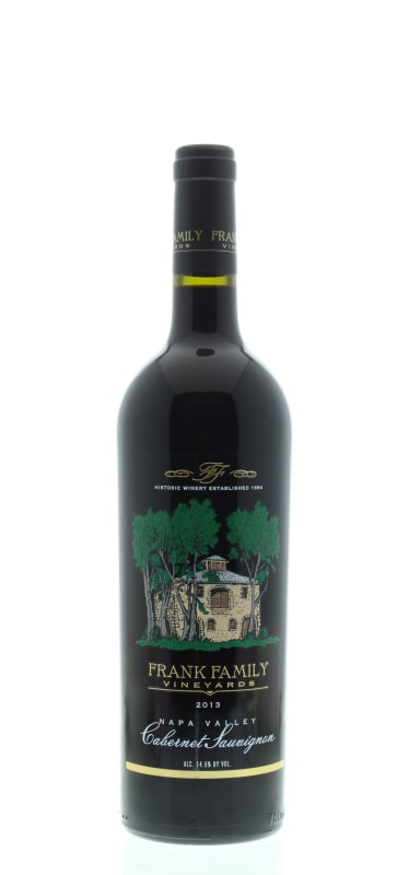 Frank Family Vineyards Cabernet Sauvignon 2013 Front Bottle Shot