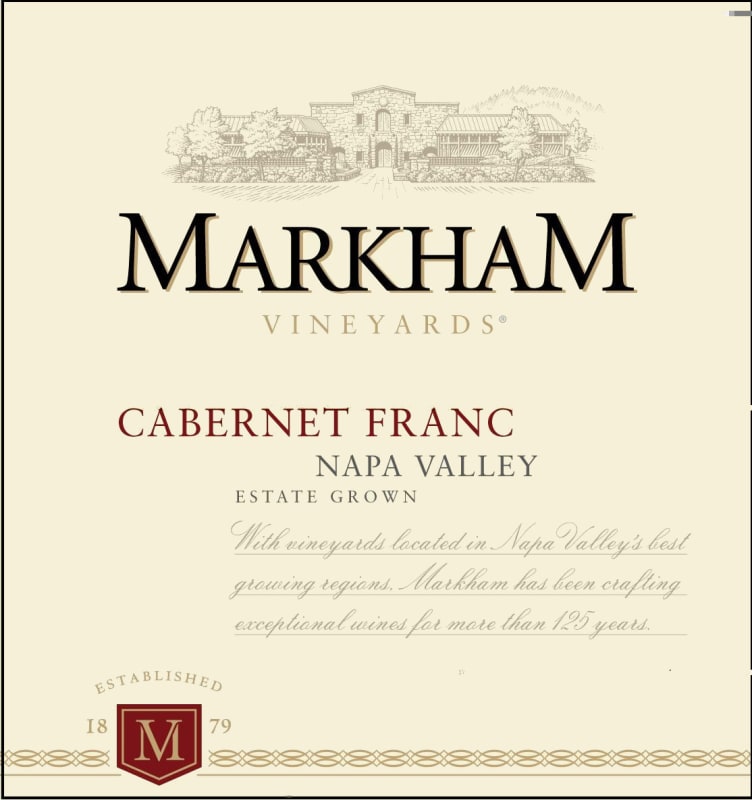 Markham Cabernet Franc 2010 Front Label