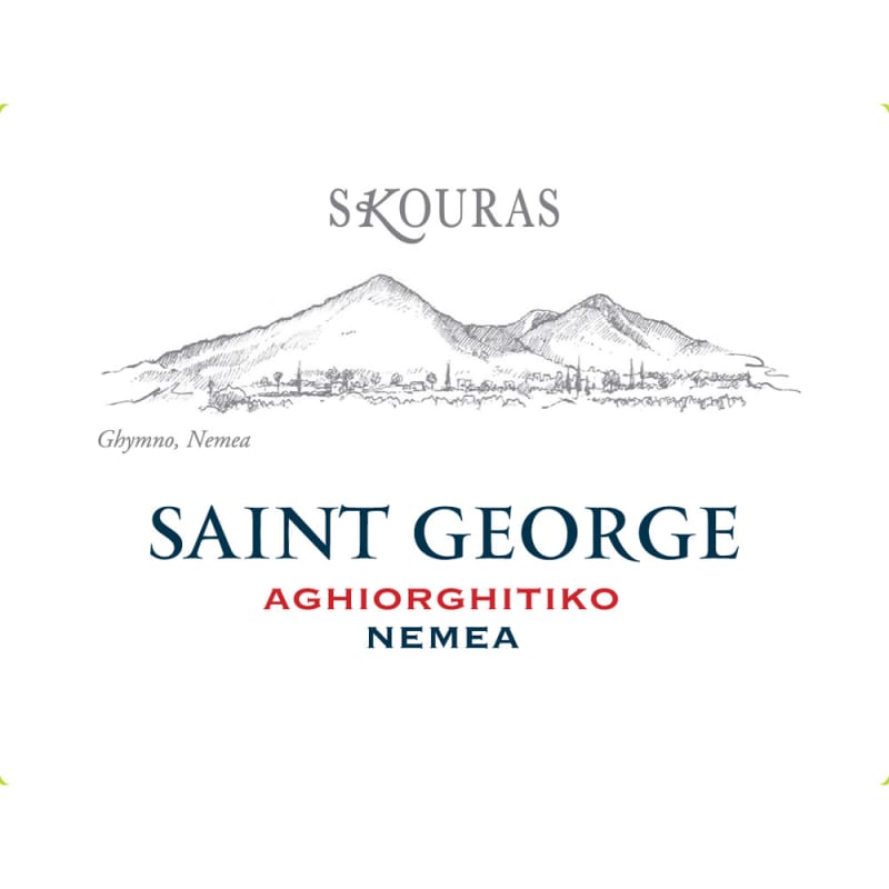 Skouras Saint George Agiorgitiko 2013 Front Label