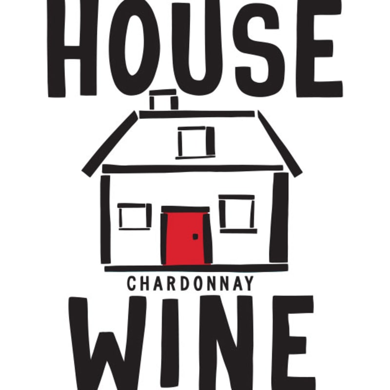 House Wine Chardonnay 2013 Front Label