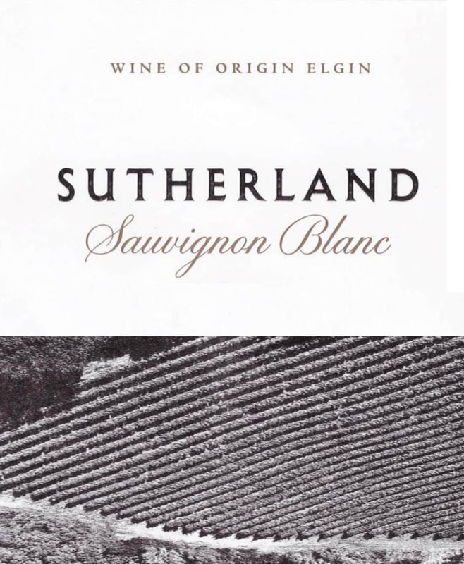 Thelema Sutherland Sauvignon Blanc 2013 Front Label