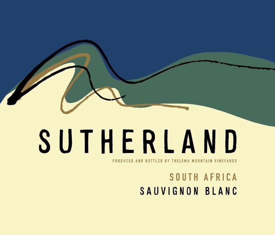 Thelema Sutherland Sauvignon Blanc 2009 Front Label