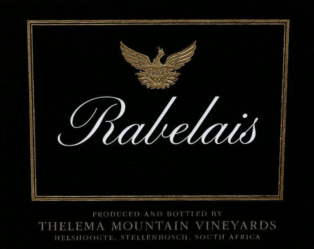 Thelema Rabelais 2011 Front Label