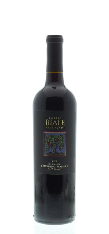 Robert Biale Vineyards Founding Farmers Zinfandel 2014 Front Bottle Shot