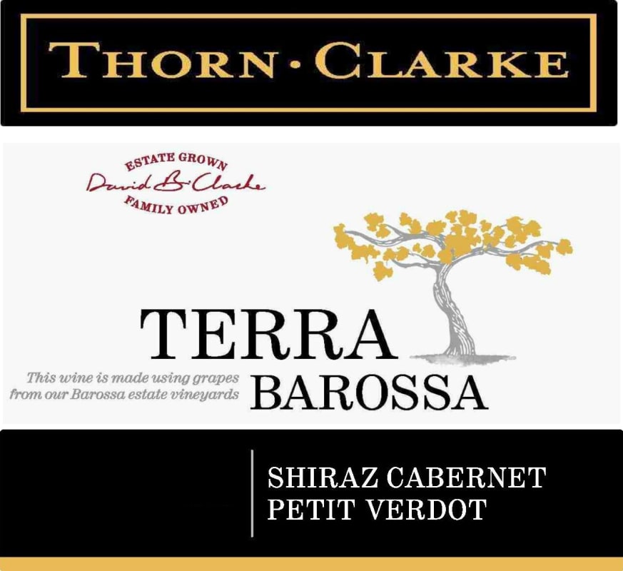 Thorn-Clarke Terra Barossa Shiraz Cabernet Petit Verdot 2013 Front Label