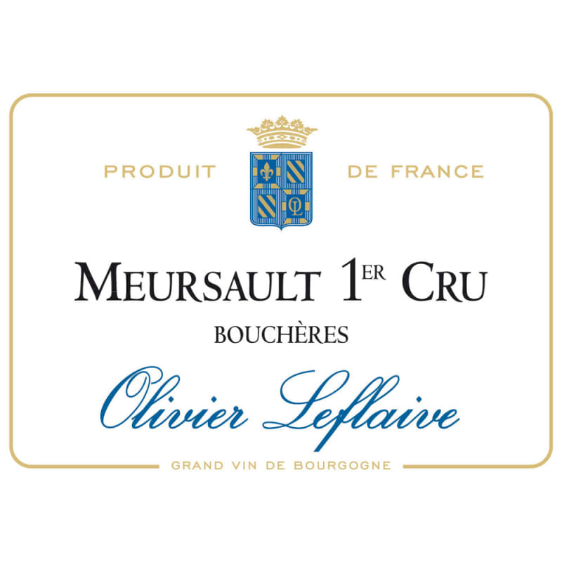 Olivier Leflaive Meursault Premier Cru Boucheres 2012 Front Label