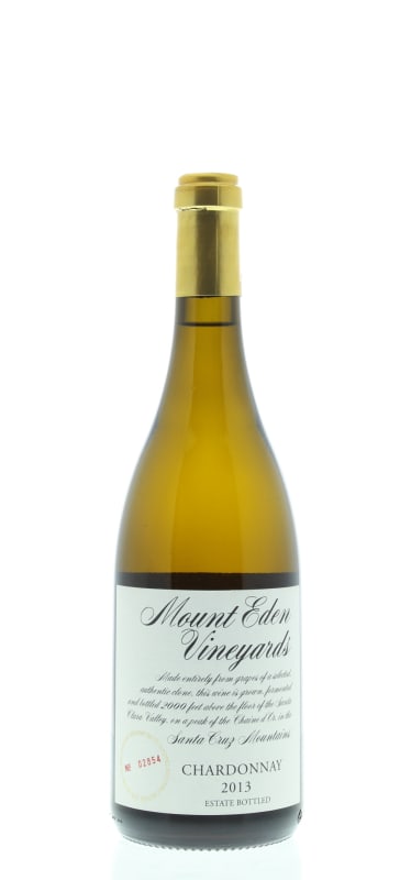 Mount Eden Vineyards Estate Chardonnay 2013 Front Bottle Shot