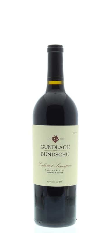 Gundlach Bundschu Cabernet Sauvignon 2013 Front Bottle Shot