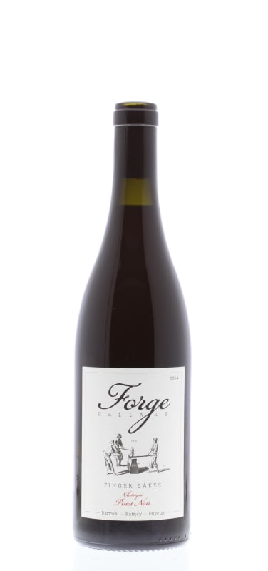 Forge Cellars Classique Pinot Noir 2014 Front Bottle Shot