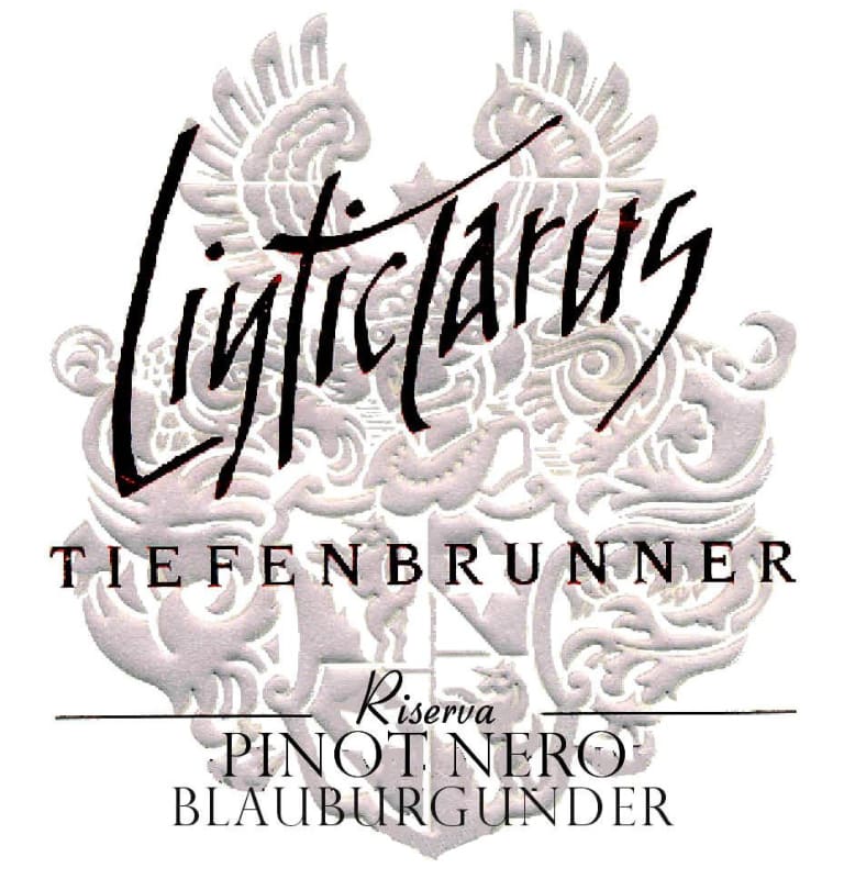 Tiefenbrunner Sudtirol-Alto Adige Linticlarus Riserva Pinot Nero Blauburgunder 2007 Front Label