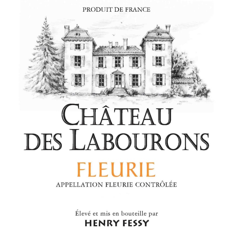Henry Fessy Chateau des Labourons Fleurie 2014 Front Label