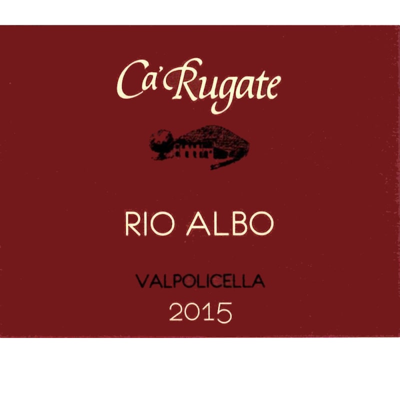Ca' Rugate Valpolicella Rio Albo 2015 Front Label
