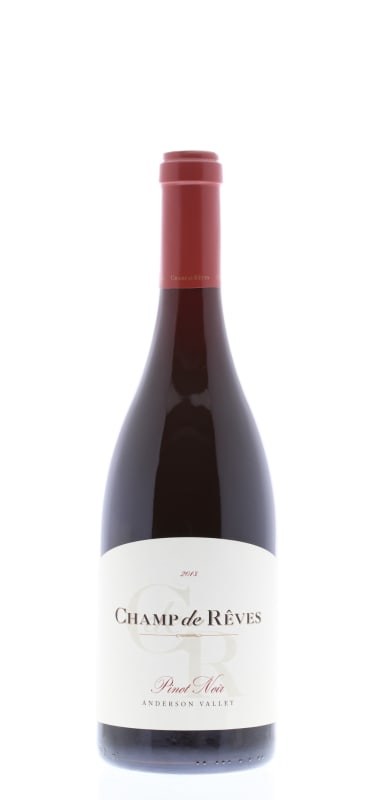 Champ de Reves Anderson Valley Pinot Noir 2013 Front Bottle Shot