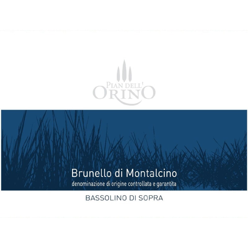 Pian dell'Orino Bassolino di Sopra Brunello di Montalcino 2010 Front Label